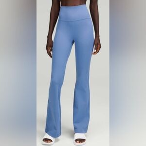 Lululemon Groove Super-High-Rise Flared Pant NuluWater Drop Nulu Yoga Athleisure